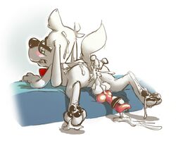 20th_century_fox animal_genitalia animal_penis anthro balls canine canine_penis cum dreamworks erection jay_ward_productions knot male male_only mammal mr._peabody mr._peabody_and_sherman penis rocky_and_bullwinkle solo universal_studios yoshitura