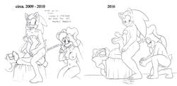 2016 absurd_res age_difference anthro areola aval0nx bad_parenting balls breasts cream_the_rabbit english_text erect_nipples female group hedgehog hi_res lagomorph male mammal mature_female nipples nude penetration pussy rabbit sex sonic_(series) sonic_the_hedgehog text vanilla_the_rabbit