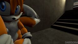 2016 3d anal anal_sex animated anthro canine darksorm duo fox furry male mammal miles_prower penetration pov selfcest sex sonic_(series) tails yaoi