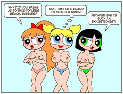 blossom_(powerpuff_girls) bubbles_(powerpuff_girls) buttercup_(powerpuff_girls) cartoon_network hyper_eyes manuel_hogflogger powerpuff_girls straight_hair