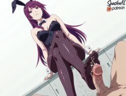 senjougahara hitagi from bakemonogatari by spasibo15