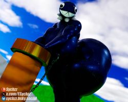 chain chomp from mario (series) by elsychzz
