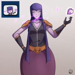witch (clash of clans) from clash (series) by tr yithaz