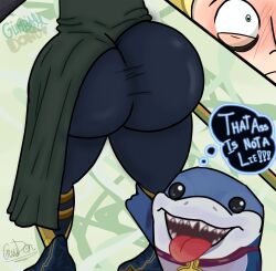 jeff the land shark from marvel by gumballdonut