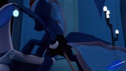 3d animated anus blue_theme blufeather cool_colors crotchboobs equine female feral friendship_is_magic mammal masturbation multiple_angles my_little_pony nipples penetration princess_luna_(mlp) pussy solo vaginal_penetration