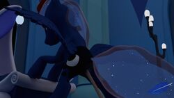 3d animated anus blue_theme blufeather cool_colors crotchboobs equine female feral friendship_is_magic mammal masturbation multiple_angles my_little_pony nipples penetration princess_luna_(mlp) pussy solo vaginal_penetration