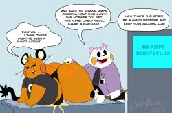 2025 anthro aroused ass big_butt black_bottomwear black_clothing black_ears black_sclera black_tail bodily_fluids bottomwear bulge butt_slap check_up chonkymouse cloth clothed clothing coat cody_(chonkymouse) colored cum cum_in_clothing cum_on_ground cum_through_clothing dated dedenne dialogue digital_media_(artwork) doctor duo edging ejaculation electrical_plug electricity english_description english_text erection eyebrows footwear furniture generation_4_pokemon generation_6_pokemon genital_fluids grey_clothing grey_shirt grey_topwear head_tuft hi_res holding_object id_card ineffective_clothing inspection lab_coat leaking lying machine male markings medical multicolored_ears narrowed_eyes nintendo on_front open_mouth orange_body orange_cheeks pachirisu pink_ears pink_markings pokemon pokemon_(species) purple_clothing purple_coat purple_topwear raised_eyebrow shirt shoes signature simple_background sketch skimpy slap spank_marks spanking speech_bubble table tail tan_inner_ear text thick_thighs thong topwear tuft tugging underwear watermark wet wet_clothing whiskers white_body white_eyes wire yellow_cheeks zerek_(chonkymouse)