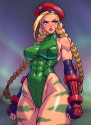 cammy white from capcom by csaurageul