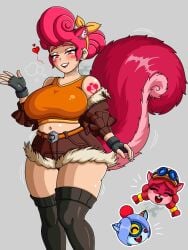 jessie (brawl stars) from brawl stars by gabviz