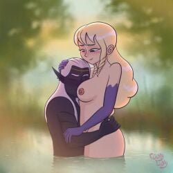 1boy 1boy1girl 1girl1boy 1girls 2026 animated artist_signature bathing bathing_together bigger_female bonnibel_(gingeralesode) boyfriend-girlfriend breasts drow dungeons_and_dragons ear_piercing flickylicky freckles gingeralesoda hair_strand head_between_breasts hugging_waist larger_female long_ears loop looping_animation medium_breasts naked naked_female naked_male nipples no_sex no_sound nude nude_female nude_male original partners pointy_ears pubic_hair purple_skin river rubbing_head size_difference smaller_male standing_in_water video washing_another washing_hair white_hair wholesome xorlarrin