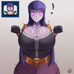 witch (clash of clans) from clash (series) by tr yithaz