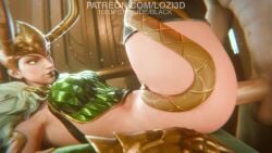 1boy 1girls 3d 3d_animation animated ass_jiggle ass_ripple big_ass big_breasts black_hair bouncing_breasts breedable_hips helmet jiggle jiggling_ass lady_loki looking_at_partner lozi3d male/female marvel marvel_rivals moaning penetration rule_63 short_video shorter_than_30_seconds sound straight tagme vaginal_penetration video