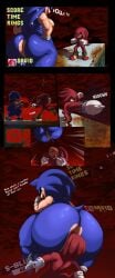 2011x big_breasts breasts bubble_butt busty_female comic creepypasta david_(sonic.exe) fat_ass fighting_stance genderswap genderswap_(mtf) hedgehog_girl huge_ass knuckles_the_echidna large_ass monster pogchamp punching sblueartist sega shortstack sitting_on_face slightly_chubby_female smug_expression smug_grin snowyblue sonic.exe sonic.exe_(character) sonic.exe_(series) sonic_(series) sonic_the_hedgehog sonic_the_hedgehog_(series) thick_thighs