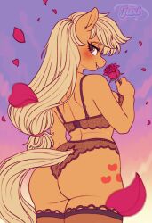 applejack (mlp) from friendship is magic by juxi