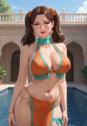 lucy heartfilia (belly dancer) fan art