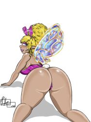 ass ass_focus big_breasts bunny_girl bunnysuit dae fanart leotard pixie tiny_pixie_dae tinypixiedae vtuber vtuberfanart vtubers