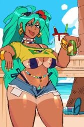 1girls 2:3 animated areolae areolae_slip ass big_areolae big_ass big_breasts big_nipples big_thighs bouncing_breasts brazil brazilian brazilian_female brazilian_miku breasts cyan_eyes cyan_hair dorotero female female_only hatsune_miku huge_areolae huge_ass huge_breasts huge_thighs latin_american_hatsune_miku_(meme) long_hair looking_at_viewer midriff moving_hips mp4 music nipples pubes pubic_hair pubic_hair_peek sandals shaking_ass shaking_butt shaking_hips shirt shorter_than_10_seconds shorts smug solo sound tan tan-skinned_female tan_body tan_skin tanline tanned tanned_skin thick_hips thick_thighs thighs thong tongue tongue_out twintails vertical_video video vocaloid wide_hips yellow_shirt