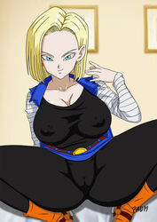 android 18 from dragon ball by padm