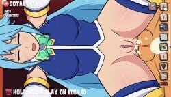 1boy 1girls animated aqua_(konosuba) bent_over bent_over_table big_ass big_breasts big_butt big_penis blue_hair bouncing_ass bouncing_balls bouncing_breasts breasts closed_eyes clothing cum cum_drip cum_in_ass cum_in_pussy cum_inside cum_on_body cumshot doggy_style dotartnsfw female female_focus from_behind from_behind_position from_below full_body hands-free hole_house human kono_subarashii_sekai_ni_shukufuku_wo! legs legs_apart legs_open legs_spread legwear lips longer_than_30_seconds looking_at_viewer looking_down male moan moaning moaning_in_pleasure mp4 on_all_fours on_hands_and_knees outerwear outfit outfit_swap outfit_variant pale_skin piercings pubes pussy pussy_juice pussy_juice_drip pussy_lips seductive sex skirt skirt_lift sleeveless_shirt slim_waist smack smacking_ass sound sound_effects tagme thick thick_ass thick_hips thick_legs thick_thighs tight_clothing topwear unseen_male_face vagina vaginal_insertion vaginal_penetration vaginal_sex video waist x-ray