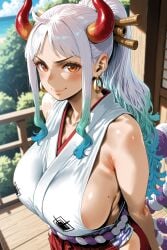 yamato (one piece) from one piece by robosusensei