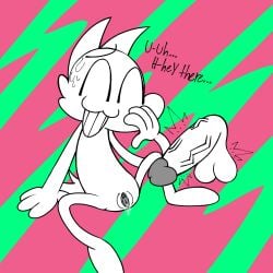 1:1 1boy 1cuntboy 2024 accurate_art_style aimkid aimkid_(copyright) before_sex bottom_growth closed_eyes cuntboy deez_nutz digital_drawing_(artwork) digital_media_(artwork) disembodied_penis enlarged_clitoris fella_(aimkid) futa_sans_pussy glistening hi_res highres imminent_sex intersex nervous nizisbizzy offscreen_character penis penis_out pussy shitpost sweat toony unknown_male