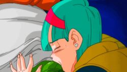 animated bulma's_adventure bulma_briefs bulma_briefs_(frieza_saga) dragon_ball dragon_ball_z fellatio grand_elder_guru guru_(dragon_ball) huge_cock oral yamamoto_doujin