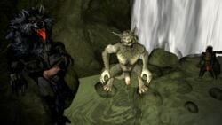 3d animal_genitalia animal_penis balls bethesda_softworks canine canine_penis fenrir_(smite) knot male mammal penis red_penis skyrim smite source_filmmaker testicles the_elder_scrolls tongue tongue_out vincewolf wallpaper were werewolf