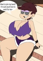 1girls artist_request ass big_ass big_breasts big_butt breasts butt female_only femdom huge_breasts hypnosis hypnotizing_viewer luna_loud manip smile spiral_eyes tagme the_loud_house thick_thighs