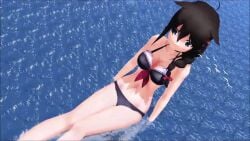 1boy 2girls 3d animated bikini carrying carrying_person daylight female gentle gentle_giant gentle_giantess giant_belly giant_thighs giantess holding_person kantai_collection looking_down macro_female male micro_in_hand micro_in_underwear mmd mp4 no_sound ocean shigure_(kantai_collection) smaller_female smaller_male summer swimming tagme underwater underwater_view video youtube