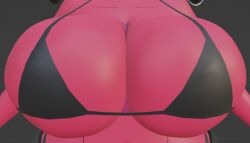 animal_crossing big_breasts breasts cherry_(animal_crossing) cleavage female furry huge_breasts tagme theycallhimcake