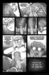 1boy black_and_white comic_page darkchibishadow delicious_in_dungeon dungeon_meshi foreskin gay handjob laios_touden large_penis male_only manga masturbating masturbation monsterfucker monsterfucking page_2 part_of_a_set penis_out precum precum_drip precum_on_penis precum_string tentacle tentacle_around_penis tentacle_grab tentacle_handjob tentacle_molestation tentacle_monster tentacle_on_male teratophilia