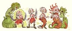 female kratos from european mythology by bubbalossom
