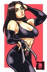 addiction ben_reilly dominant_female female horny_female laura_kinney marvel marvel_comics nude_female x-23 x-men