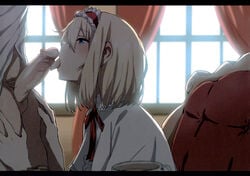 alice_margatroid fellatio licking licking_penis penis saitom touhou uncensored