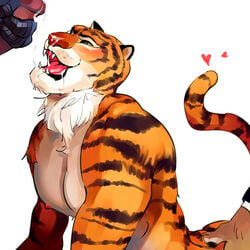 anal anthro bovine buffalo cape_buffalo chief_bogo cum disney feline leodore_lionheart lion male male_only mammal oral penis tiger tiger_dancer_(zootopia) yaoi zootopia 虫下