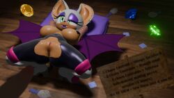 1girls 3d 3d_model absurd_res anthro bat blender_eevee breasts chaos_emerald clothed clothing condom condom_wrapper digital_media_(artwork) female filled_condom gem genitals hi_res humanoid mammal mobian mobian_(species) mobian_bat nipple_tape nottanj open_mouth partially_clothed pasties penis pillow prostitution pussy rouge_the_bat rouge_the_bat_(nottanj) sega service sexual_barrier_device sign solo sonic_(series) sonic_adventure_2 sonic_the_hedgehog_(series) sonlink spread_legs spreading tape torn_clothing wings