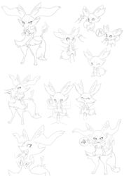 1girls 2boys ? anthro areolae blush braixen canine closed_eyes erection fangs feet fellatio female fennekin footjob fox fur handjob heavy_breathing human human_on_anthro interspecies licking_lips looking_at_viewer male male_human/female_anthro male_human/female_pokemon male_on_anthro mammal nintendo nipples nude open_mouth oral paws penis pokémon_(species) pokemon pokemon_(species) pussy sex size_difference smile standing standing_fellatio stick straight tail testicles threesome tongue tongue_out torso_grab trembling unseen_male_face urielmanx7 video_games yellow_fur