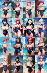 1girls ai_generated akeno_himejima aqua_(konosuba) ass athletic athletic_female big_ass big_breasts blindfold blonde_hair blue_skirt blush boobs_out breasts breasts_on_tray breasts_out chainsaw_man choker completely_nude completely_nude_female curvy curvy_figure cute cute_face demon_slayer detailed dinixdream eyelashes eyeshadow female female_only fit fit_female flower_in_hair focus hairband high_quality high_school_dxd jessie_(pokemon) kamado_nezuko kanroji_mitsuri kasumi_(pokemon) kimetsu_no_yaiba kitagawa_marin kono_subarashii_sekai_ni_shukufuku_wo! legs light-skinned_female light_skin lips lipstick looking_at_viewer makeup makima_(chainsaw_man) mascara mature megumin midriff my_dress-up_darling naked navel necktie nessa_(pokemon) nezuko_kamado nier:_automata nipples nude oc patreon patreon_username petite pokemon pokemon_rgby pokemon_swsh pool poolside posing power power_(chainsaw_man) pussy red_hair reflection rias_gremory school_uniform seductive seductive_look slim smiling_at_viewer sono_bisque_doll_wa_koi_wo_suru spy_x_family stable_diffusion standing stockings tagme teenager tengen_toppa_gurren_lagann thick_ass thick_butt thick_thighs thighs white_shirt yoko_littner yor_briar yor_forger yorha_2b young younger_female