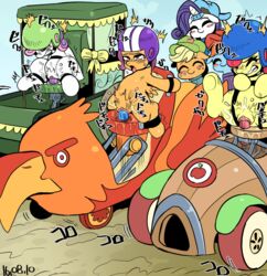 2016 apple_bloom_(mlp) applejack_(mlp) armor cutie_mark_crusaders_(mlp) dildo driving equine feathered_wings feathers female feral friendship_is_magic fur group hair helmet horn horse mammal multicolored_hair my_little_pony nekubi orange_feathers orange_fur pegasus penetration pony purple_hair pussy pussy_juice rainbow_dash_(mlp) rarity_(mlp) red_hair scootaloo_(mlp) sex_toy sweetie_belle_(mlp) unicorn vaginal_penetration vaginal_penetration vehicle white_fur wings yellow_fur