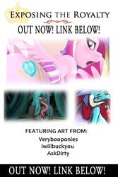 1girls 3girls all_fours anthro art_pack ass bent_over blue_hair blush booponies breasts cum cutie_mark da3rd dirtyscoundrel female friendship_is_magic handjob horn long_hair looking_at_viewer looking_back male multicolored_hair my_little_pony nipples nude open_mouth penis princess_cadance_(mlp) princess_ember_(mlp) pussy queen_chrysalis_(mlp) smile tongue tongue_out wings