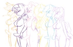 2016 alicorn anthro anthrofied applejack_(mlp) balls blush breasts dickgirl earth_pony equine erection fluttershy_(mlp) friendship_is_magic furry futanari group hair hasbro horn horse humanoid_penis intersex long_hair mammal mane_six_(mlp) my_little_pony nipples nude penis pinkie_pie_(mlp) pony princess_twilight_sparkle_(mlp) rainbow_dash_(mlp) rapps rarity_(mlp) smile smooth_skin twilight_sparkle_(mlp) wings