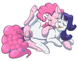 anus ass balls bubble_berry_(mlp) cum equine female feral friendship_is_magic horn horse male mammal my_little_pony penis pinkie_pie_(mlp) pony pussy rarity_(mlp) rule_63 sex straight tongue tongue_out twilicious unicorn vaginal_penetration