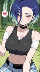 ai_art ai_assisted ai_generated ass belly belly_expansion big_ass big_belly big_breasts big_breasts cum curvy dark_hair female female impregnation nude perrin_(pokemon) pokemon pregnant sex voluptuous voluptuous_female white_skin