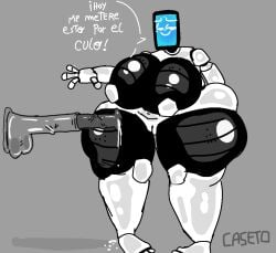 breasts caseto cum dicks female horsecock long_penis pal_(the_mitchells_vs._the_machines) penis robot robot_girl tagme teapot the_mitchells_vs._the_machines thick_thighs