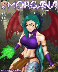 comic full_color mmorpg morgana_lombart succubus tattoo themed_clothes warlock