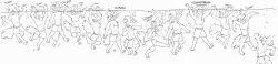 absurd_res animal_noises anthro asphyxiation avian beak bird black_and_white chirping clothed clothing colbycat constricted_pupils convulsions death drowning english_description feathers hand_on_throat hi_res kip_(colbycat) long_image male monochrome motion_lines peril pupils sequence sinking small_pupils solo squawking swimming_trunks swimwear tail tail_feathers topless topless_anthro topless_male wide_eyed wide_image