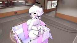 ass box five_nights_at_freddy's marie_(cally3d) marionette_(fnaf) puppet_(fnaf) sex