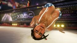 areolae bikini breasts female huge_breasts julia_chang mod tekken tekken_7