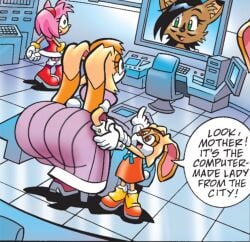 2025 2d 2d_(artwork) 2d_artwork 4girls amy_rose archie_comics ass ass_bigger_than_head ass_focus ass_up barely_contained barely_contained_breasts big_ass big_breasts big_butt big_thighs breasts brown_eyes bubble_ass bubble_butt close-up colossal_ass colossal_breasts colossal_butt comic comic_cover comic_page cream_the_rabbit dat_ass dumptruck_ass dumptruck_butt edit eyelashes fat_ass fat_butt female female_focus female_only giant_ass giant_breasts giant_butt gigantic_ass gigantic_breasts gigantic_butt gigantic_thighs green_eyes grey_skin huge_ass huge_breasts huge_butt huge_thighs juicy_ass juicy_butt large_ass large_breasts large_butt large_thighs looking_at_another looking_at_viewer looking_away looking_up make_up makeup massive_ass massive_breasts massive_butt massive_thighs monitor mouth nicole_the_lynx night night_sky open_mouth plump plump_ass plump_butt pointing pov red_lips red_lipstick screenshot screenshot_edit sega shiny_ass shiny_breasts shiny_butt shiny_hair shiny_skin short_hair solo solo_female solo_focus sonic_(series) sonic_the_hedgehog_(archie) sonic_the_hedgehog_(series) sonicdude645 stars tail text text_bubble thick_thighs thighs tight_bodysuit tight_clothes tight_clothing tight_dress vanilla_the_rabbit white_hair white_skin white_skinned_female worried worried_expression