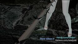 3d 3d_animation big_breasts bondage golden_hair orc tagme torture video whip